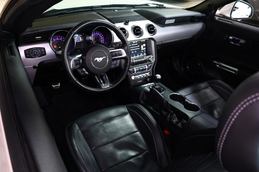 Ford Mustang Convertible 2.3 EcoBoost AVM NAVI CLIMA CAMERA KEYLSS PDC CRUISE LEDER SUBWH "19