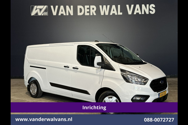 Ford Transit Custom 2.0 TDCI 130pk L2H1 inrichting Euro6 Airco | Camera | LED | 2800 Trekhaak | Apple Carplay Cruisecontrol, Android Auto, Verwarmde Voorruit, Parkeersensoren, Bijrijdersbank