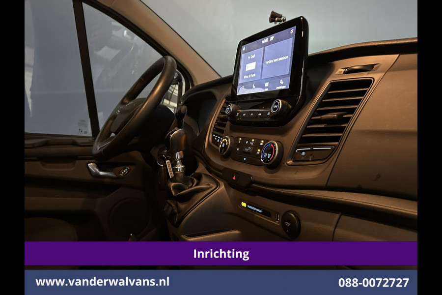 Ford Transit Custom 2.0 TDCI 130pk L2H1 inrichting Euro6 Airco | Camera | LED | 2800 Trekhaak | Apple Carplay Cruisecontrol, Android Auto, Verwarmde Voorruit, Parkeersensoren, Bijrijdersbank