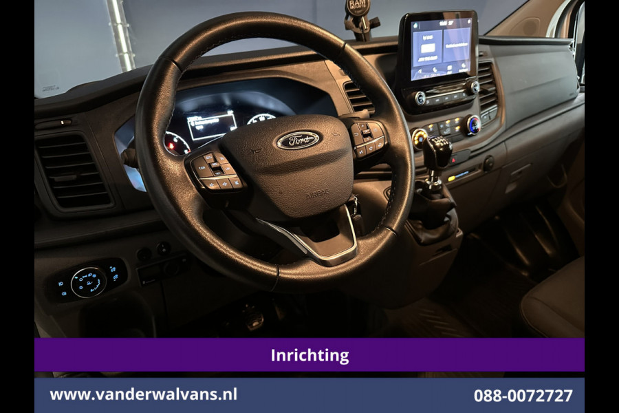 Ford Transit Custom 2.0 TDCI 130pk L2H1 inrichting Euro6 Airco | Camera | LED | 2800 Trekhaak | Apple Carplay Cruisecontrol, Android Auto, Verwarmde Voorruit, Parkeersensoren, Bijrijdersbank