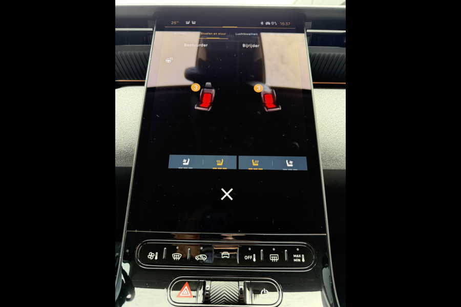 Citroën C5 Aircross Max Comfort Range 73 kWh (Elektrisch Schuifdak - Leder incl verwarming/koeling/massage/geheugen - Warmtepomp - Elektrische Klep
