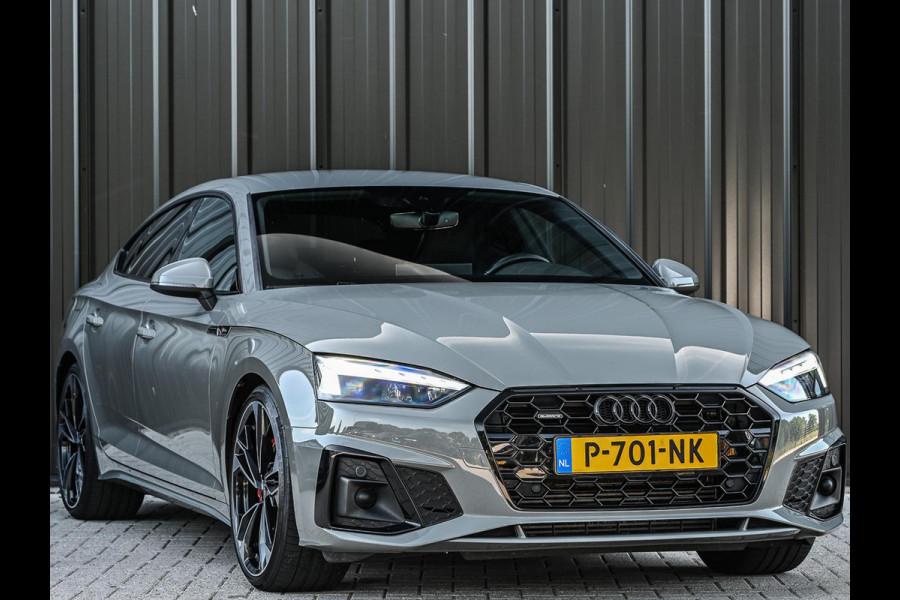 Audi A5 Sportback 45 TFSI quattro S edition 265pk | B&O | S-Sportstoelen + Massage| Camera | Adaptive cruise | Memory Seats | Keyless Entry |