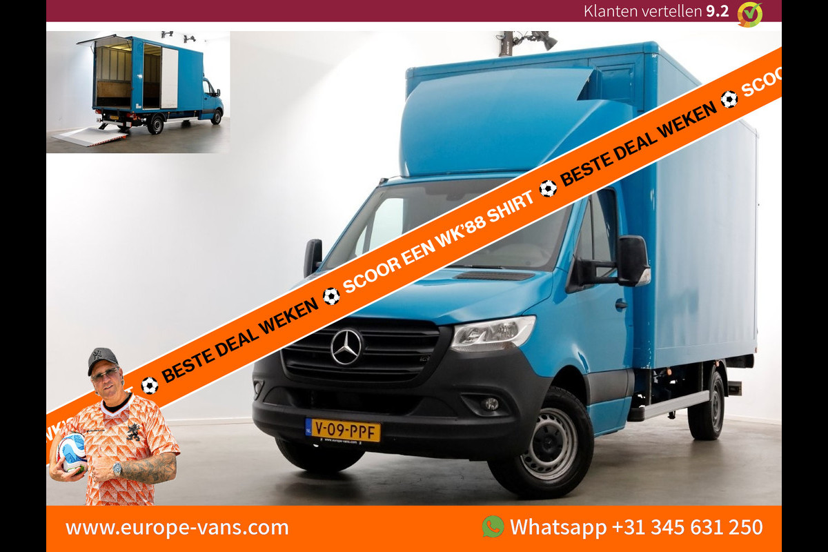 Mercedes-Benz Sprinter 315 CDI 150pk 9G Automaat Bakwagen met laadklep en zijdeur H235cm 12-2022