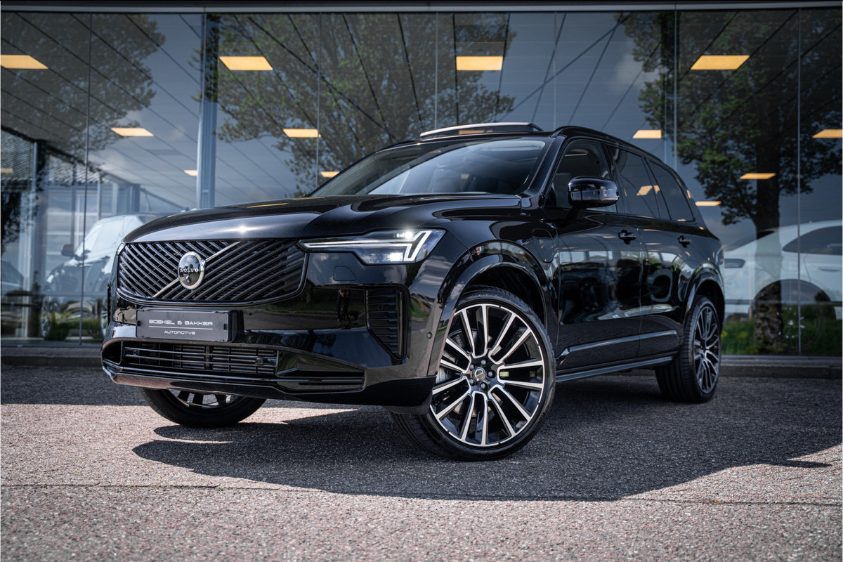 Volvo XC90 T8 Plug-in hybrid AWD ULTRA DARK **Lucht vering** Trekhaak**Panodak B&W**Stoelventilatie+Massage