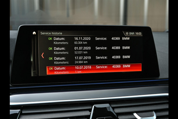 BMW 5 Serie Touring 530i xDrive High Executive | M-Sport | Panoramadak | Harman/Kardon | HUD | Active Cruise | 360 Camera | Stuur Verwarming | Ambiance Interieur | Stoelverwarming | Elektr. Verst. Stoel |