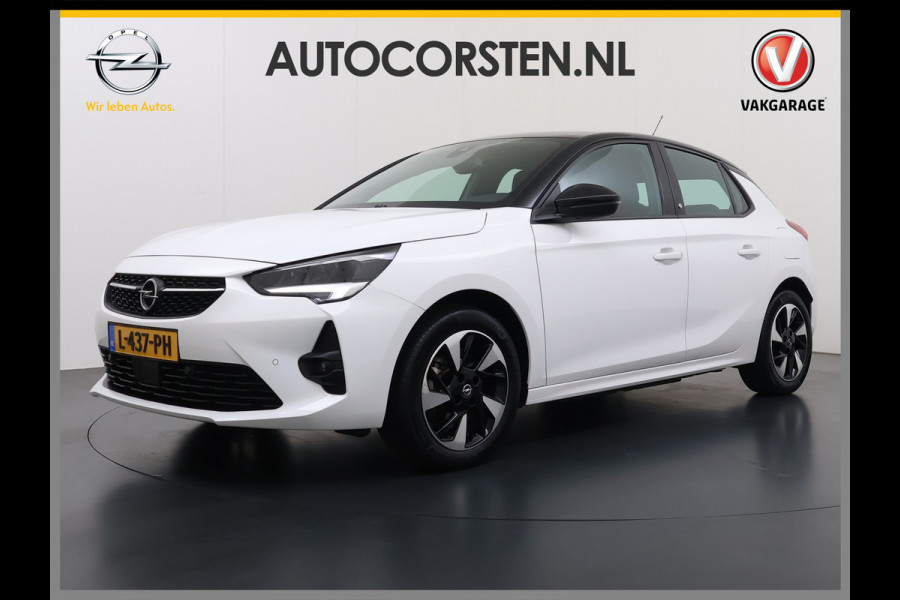Opel CORSA-E GS Line 50kWh SOH 92% Warmtepomp Two-Tone 360°Camera Ecc Airco Keyless Apple Carplay Android Auto Pdc Lmv Led Lane Assist Virtual Cockpit Cruise Control Regen-Lichtsensor Isofix Origineel Nederlandse Auto