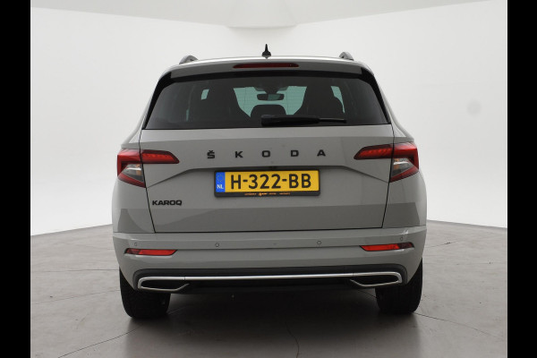 Škoda Karoq 1.5 TSI ACT SPORTLINE + WEGKL. TREKHAAK | VOL LEDER | ADAPTIVE CRUISE | CANTON | CAMERA