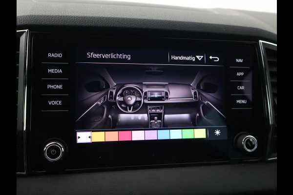 Škoda Karoq 1.5 TSI ACT SPORTLINE + WEGKL. TREKHAAK | VOL LEDER | ADAPTIVE CRUISE | CANTON | CAMERA