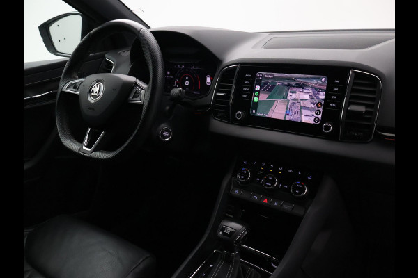 Škoda Karoq 1.5 TSI ACT SPORTLINE + WEGKL. TREKHAAK | VOL LEDER | ADAPTIVE CRUISE | CANTON | CAMERA