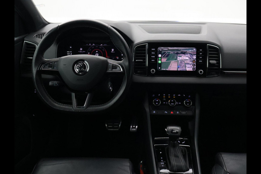 Škoda Karoq 1.5 TSI ACT SPORTLINE + WEGKL. TREKHAAK | VOL LEDER | ADAPTIVE CRUISE | CANTON | CAMERA