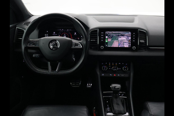 Škoda Karoq 1.5 TSI ACT SPORTLINE + WEGKL. TREKHAAK | VOL LEDER | ADAPTIVE CRUISE | CANTON | CAMERA