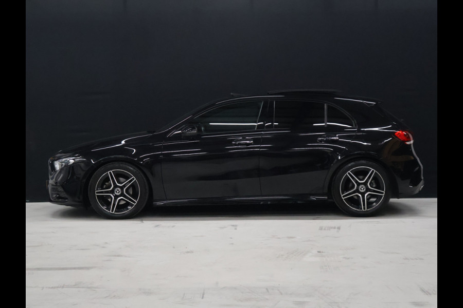 Mercedes-Benz A-Klasse 180 AMG Sport [SCHUIFKANTELDAK, SFEERVERLICHTING, APPLE CARPLAY, ANDROID, SPORTSTOELEN, STOELVERWARMING, CAMERA, PDC V+A, CRUISE, CLIMATE, NIEUWSTAAT]