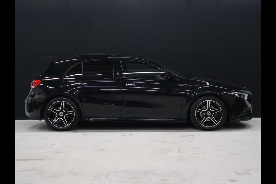 Mercedes-Benz A-Klasse 180 AMG Sport [SCHUIFKANTELDAK, SFEERVERLICHTING, APPLE CARPLAY, ANDROID, SPORTSTOELEN, STOELVERWARMING, CAMERA, PDC V+A, CRUISE, CLIMATE, NIEUWSTAAT]