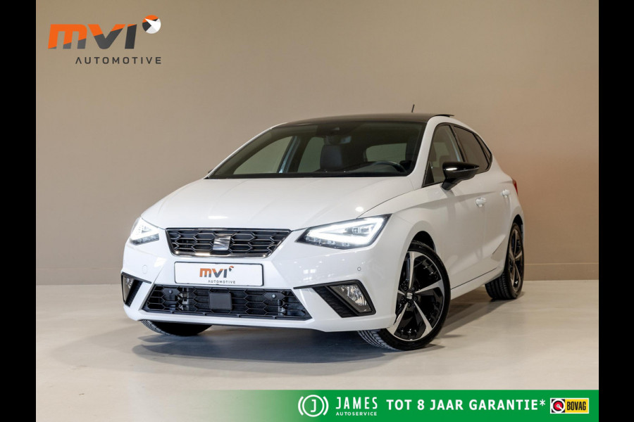 Seat Ibiza 1.5 TSI FR Business Intense Plus / 150pk / Panorama dak / Achteruitrijcamera / Stoelverwarming / Airco / Klimaatregeling / Apple carplay /