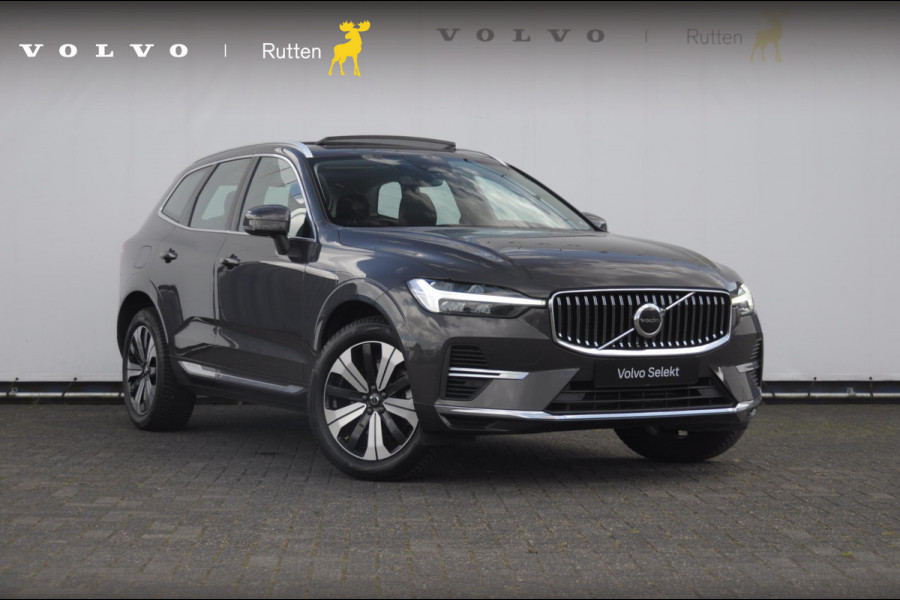 Volvo XC60 T6 350PK Automaat AWD Plus Bright / Panoramadak / Climate control / Parkeersensoren met camera / Elektrische stoelen / elektrische achterklep / Lederen bekleding / Apple carplay / Allseason banden