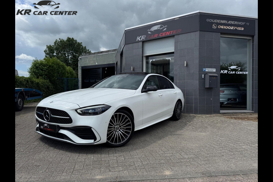 Mercedes-Benz C-Klasse 200 AMG PANO-CAMERA-SFEER-CARPLAY