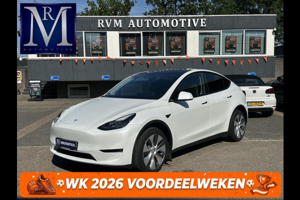 Tesla Model Y Long Range Dual AWD VAN: 39.900,- VOOR: 36.770,- UW WKVOORDEEL: 3.130,- | SOH 95% | AFNEEMBARE TREKHAAK|  RIJKLAAR GELEVERD | 12 MND BOVAG GARANTIE | TESLA GARANTIE ACCU + AANDRIJFLIJN T/M 08-2031/ 192.000KM|