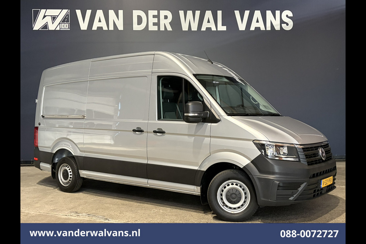 Volkswagen Crafter 2.0 TDI 141pk L3H3 L2H2 Euro6 Airco | Camera | Apple Carplay | Cruisecontrol | Chauffeursstoel Android Auto, Parkeersensoren, Bijrijdersbank