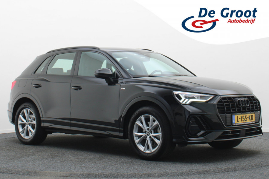 Audi Q3 35 TFSI S edition Eerste Eigenaar, Leder/Stof, Camera, Cruise, Apple Carplay, LED, 18''