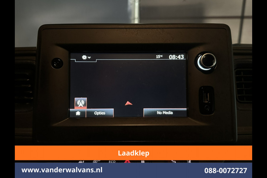 Renault Master 2.3 dCi 150pk L2H2 Euro6 Airco | Laadklep | 2x Zijdeur | Camera | Navigatie | LED | Cruisecontrol Parkeersensoren, Bijrijdersbank