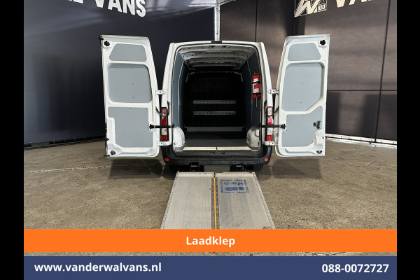 Renault Master 2.3 dCi 150pk L2H2 Euro6 Airco | Laadklep | 2x Zijdeur | Camera | Navigatie | LED | Cruisecontrol Parkeersensoren, Bijrijdersbank