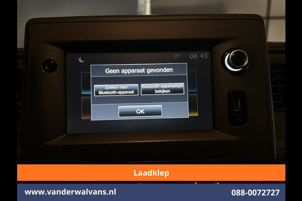 Renault Master 2.3 dCi 150pk L2H2 Euro6 Airco | Laadklep | 2x Zijdeur | Camera | Navigatie | LED | Cruisecontrol Parkeersensoren, Bijrijdersbank