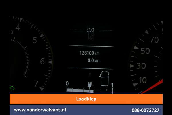 Renault Master 2.3 dCi 150pk L2H2 Euro6 Airco | Laadklep | 2x Zijdeur | Camera | Navigatie | LED | Cruisecontrol Parkeersensoren, Bijrijdersbank
