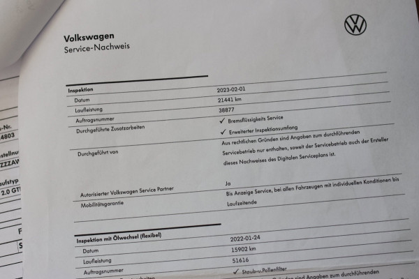 Volkswagen Polo 2.0 TSI GTI *Pano*Camera*Alcantara*Keyless*Stoelverwarming*