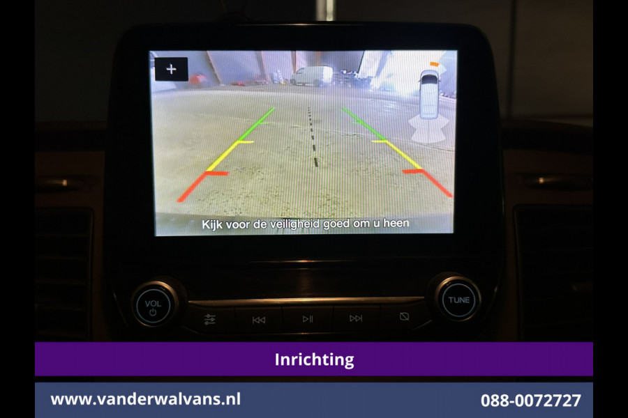 Ford Transit Custom 2.0 TDCI 130pk L2H1 inrichting Euro6 Airco | Camera | Apple Carplay | LED | Cruisecontrol Android Auto, Stoelverwarming, Verwarmde voorruit, Parkeersensoren, Bijrijdersbank, 2800kg trekvermogen