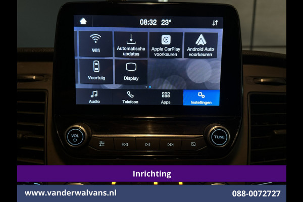 Ford Transit Custom 2.0 TDCI 130pk L2H1 inrichting Euro6 Airco | Camera | Apple Carplay | LED | Cruisecontrol Android Auto, Stoelverwarming, Verwarmde voorruit, Parkeersensoren, Bijrijdersbank, 2800kg trekvermogen