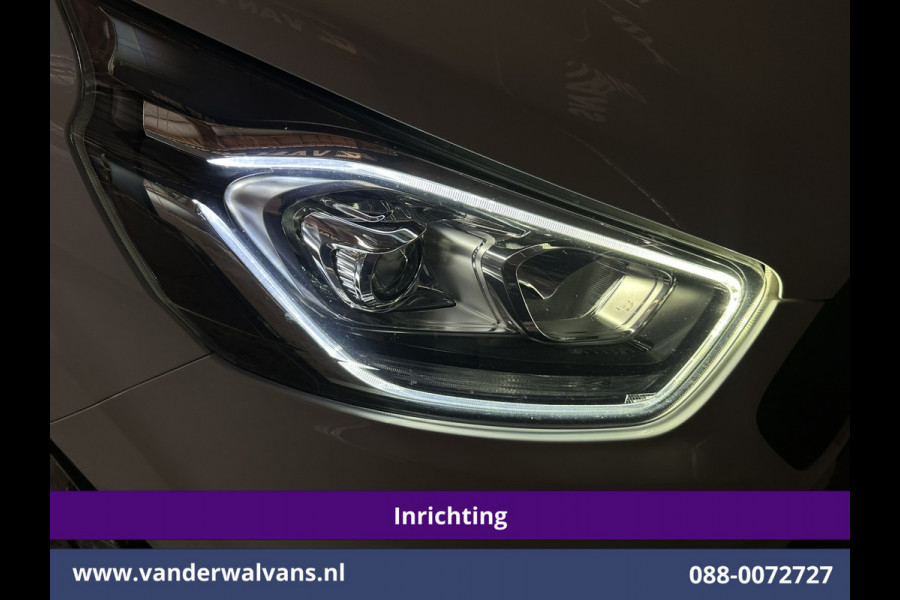 Ford Transit Custom 2.0 TDCI 130pk L2H1 inrichting Euro6 Airco | Camera | Apple Carplay | LED | Cruisecontrol Android Auto, Stoelverwarming, Verwarmde voorruit, Parkeersensoren, Bijrijdersbank, 2800kg trekvermogen