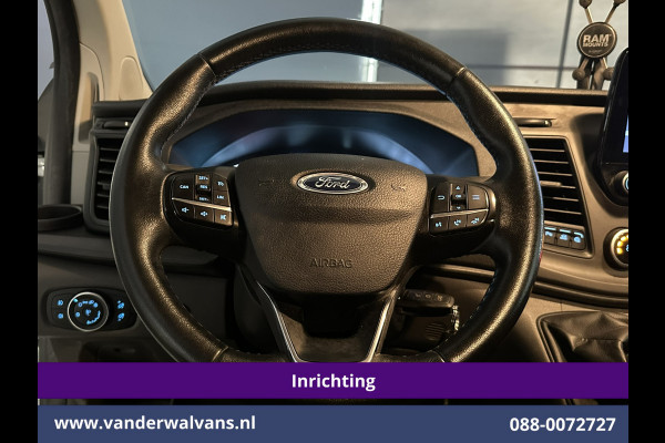 Ford Transit Custom 2.0 TDCI 130pk L2H1 inrichting Euro6 Airco | Camera | Apple Carplay | LED | Cruisecontrol Android Auto, Stoelverwarming, Verwarmde voorruit, Parkeersensoren, Bijrijdersbank, 2800kg trekvermogen