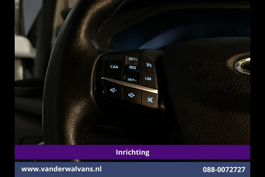 Ford Transit Custom 2.0 TDCI 130pk L2H1 inrichting Euro6 Airco | Camera | Apple Carplay | LED | Cruisecontrol Android Auto, Stoelverwarming, Verwarmde voorruit, Parkeersensoren, Bijrijdersbank, 2800kg trekvermogen