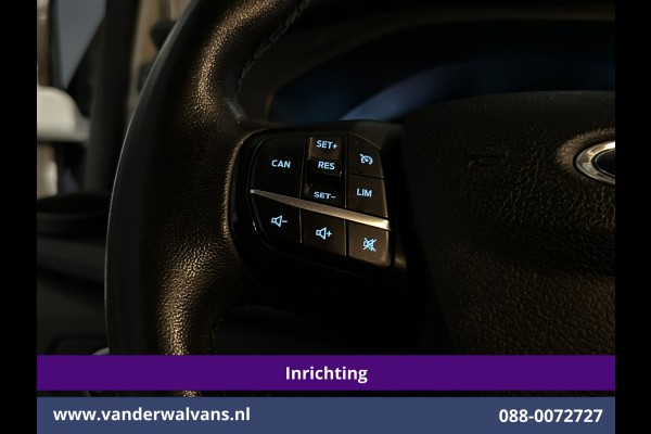 Ford Transit Custom 2.0 TDCI 130pk L2H1 inrichting Euro6 Airco | Camera | Apple Carplay | LED | Cruisecontrol Android Auto, Stoelverwarming, Verwarmde voorruit, Parkeersensoren, Bijrijdersbank, 2800kg trekvermogen