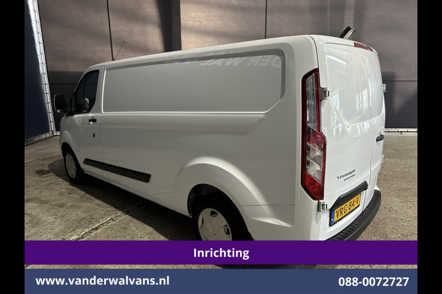 Ford Transit Custom 2.0 TDCI 130pk L2H1 inrichting Euro6 Airco | Camera | Apple Carplay | LED | Cruisecontrol Android Auto, Stoelverwarming, Verwarmde voorruit, Parkeersensoren, Bijrijdersbank, 2800kg trekvermogen