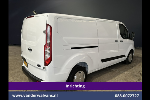 Ford Transit Custom 2.0 TDCI 130pk L2H1 inrichting Euro6 Airco | Camera | Apple Carplay | LED | Cruisecontrol Android Auto, Stoelverwarming, Verwarmde voorruit, Parkeersensoren, Bijrijdersbank, 2800kg trekvermogen