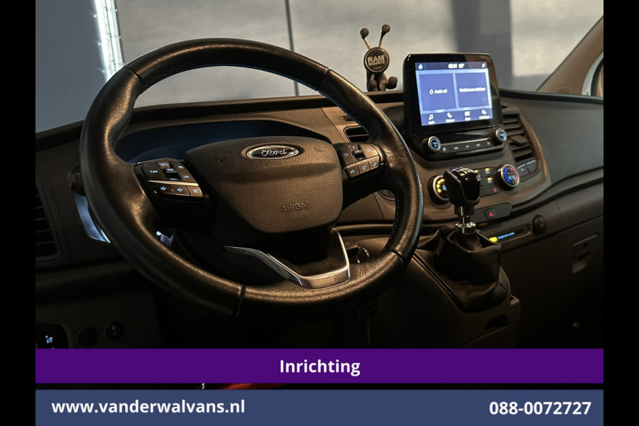 Ford Transit Custom 2.0 TDCI 130pk L2H1 inrichting Euro6 Airco | Camera | Apple Carplay | LED | Cruisecontrol Android Auto, Stoelverwarming, Verwarmde voorruit, Parkeersensoren, Bijrijdersbank, 2800kg trekvermogen