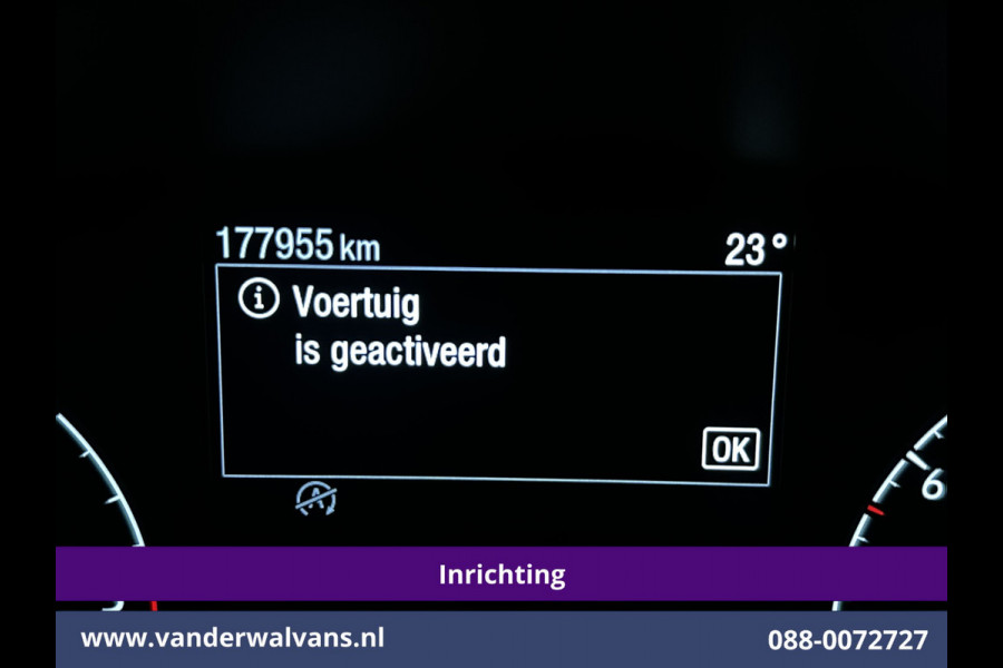 Ford Transit Custom 2.0 TDCI 130pk L2H1 inrichting Euro6 Airco | Camera | Apple Carplay | LED | Cruisecontrol Android Auto, Stoelverwarming, Verwarmde voorruit, Parkeersensoren, Bijrijdersbank, 2800kg trekvermogen