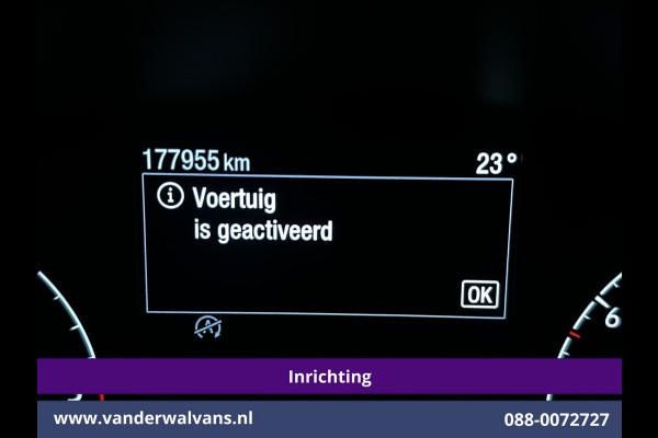 Ford Transit Custom 2.0 TDCI 130pk L2H1 inrichting Euro6 Airco | Camera | Apple Carplay | LED | Cruisecontrol Android Auto, Stoelverwarming, Verwarmde voorruit, Parkeersensoren, Bijrijdersbank, 2800kg trekvermogen