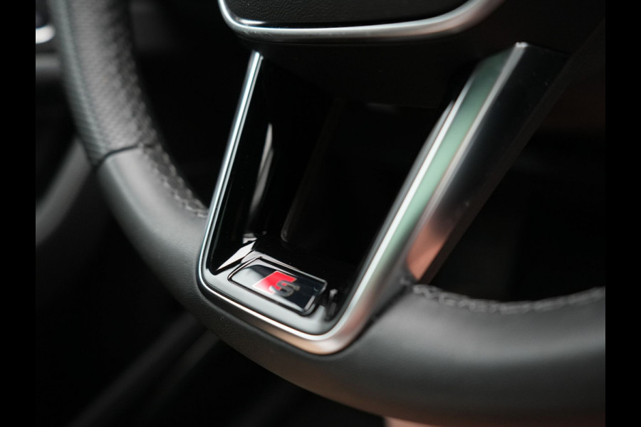 Audi Q8 e-tron Sportback 55 Quattro S edition 95 kWh 408pk Dealer O.H | Luchtvering | Panodak | Black Optic | Adaptive Cruise | 360 Camera | B&O Soundsystem | 21"L.M | Alcantara Sportstoelen Memory | Apple Carplay | Matrix LED |