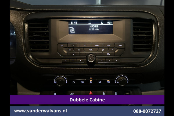 Opel Vivaro 2.0 CDTI 123pk L3H1 Dubbele Cabine Euro6 Airco | 6-Zits | Camera | Cruisecontrol 2500kg Trekhaak, Parkeersensoren