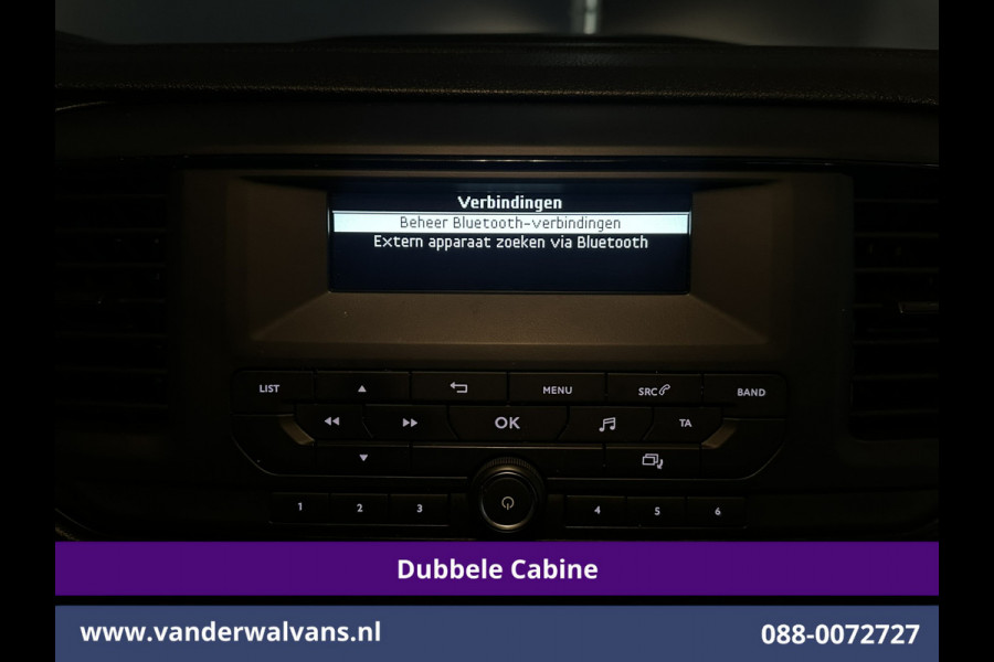 Opel Vivaro 2.0 CDTI 123pk L3H1 Dubbele Cabine Euro6 Airco | 6-Zits | Camera | Cruisecontrol 2500kg Trekhaak, Parkeersensoren