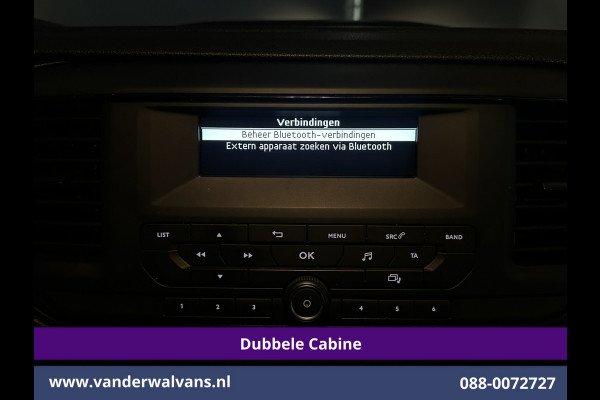 Opel Vivaro 2.0 CDTI 123pk L3H1 Dubbele Cabine Euro6 Airco | 6-Zits | Camera | Cruisecontrol 2500kg Trekhaak, Parkeersensoren