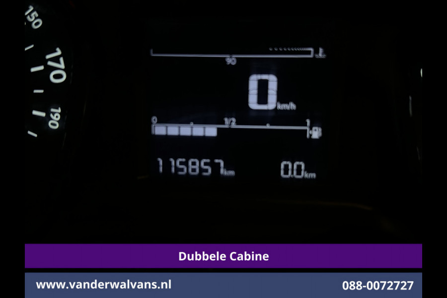 Opel Vivaro 2.0 CDTI 123pk L3H1 Dubbele Cabine Euro6 Airco | 6-Zits | Camera | Cruisecontrol 2500kg Trekhaak, Parkeersensoren