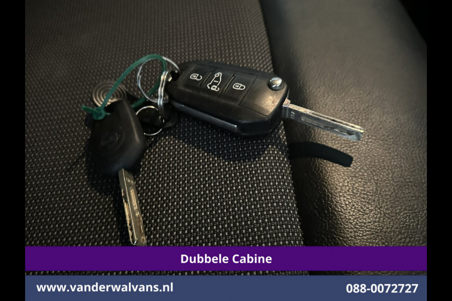 Opel Vivaro 2.0 CDTI 123pk L3H1 Dubbele Cabine Euro6 Airco | 6-Zits | Camera | Cruisecontrol 2500kg Trekhaak, Parkeersensoren