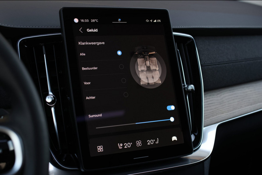 Volvo XC90 2.0 T8 Plug-in hybrid AWD Plus Bright *Pano*H/K*360 Camera*Head-Up*
