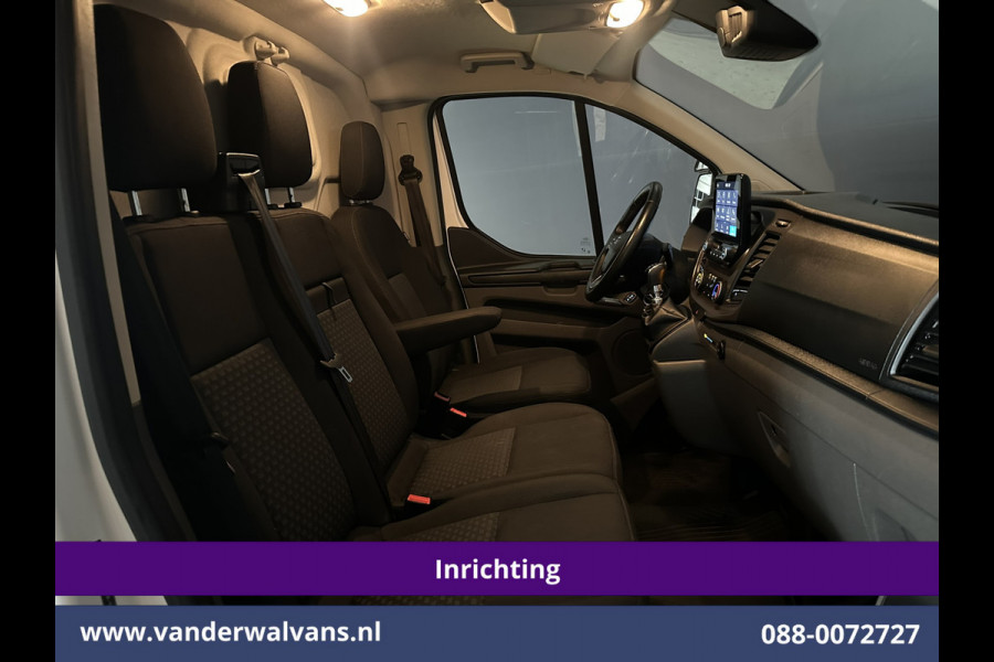 Ford Transit Custom 2.0 TDCI 130pk L2H1 inrichting Euro6 Airco | Camera | Cruisecontrol | LED | Stoelverwarming Parkeersensoren, Verwarmde voorruit, Bijrijdersbank, 2800kg trekvermogen