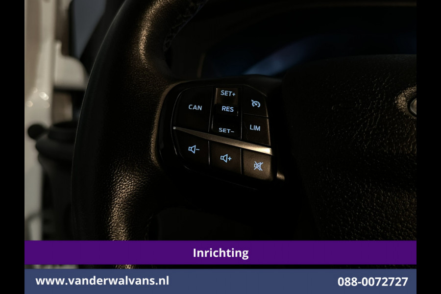 Ford Transit Custom 2.0 TDCI 130pk L2H1 inrichting Euro6 Airco | Camera | Cruisecontrol | LED | Stoelverwarming Parkeersensoren, Verwarmde voorruit, Bijrijdersbank, 2800kg trekvermogen