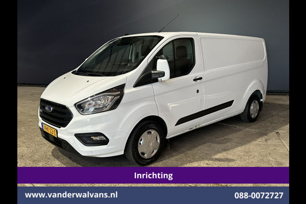 Ford Transit Custom 2.0 TDCI 130pk L2H1 inrichting Euro6 Airco | Camera | Cruisecontrol | LED | Stoelverwarming Parkeersensoren, Verwarmde voorruit, Bijrijdersbank, 2800kg trekvermogen
