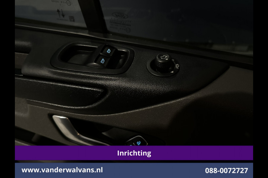 Ford Transit Custom 2.0 TDCI 130pk L2H1 inrichting Euro6 Airco | Camera | Cruisecontrol | LED | Stoelverwarming Parkeersensoren, Verwarmde voorruit, Bijrijdersbank, 2800kg trekvermogen